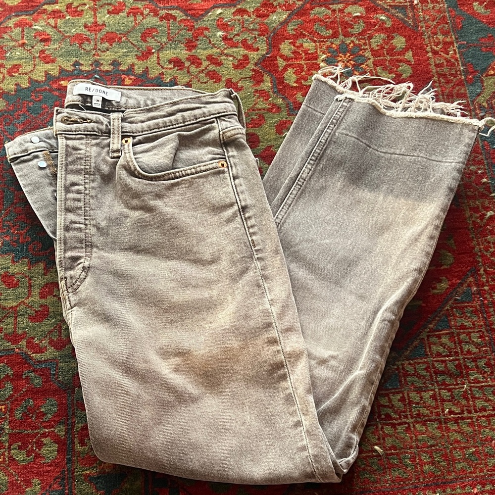 Redone High Waisted Jeans 28